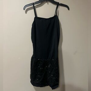 Weissman Classic Black Bodysuit